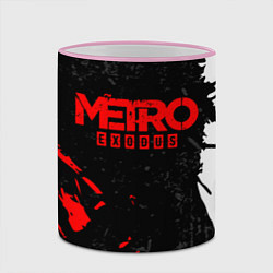 Кружка 3D METRO EXODUS, цвет: 3D-розовый кант — фото 2