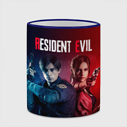 Кружка 3D Resident Evil 2, цвет: 3D-синий кант — фото 2