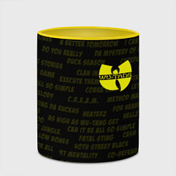 Кружка 3D WU-TANG CLAN, цвет: 3D-белый + желтый — фото 2