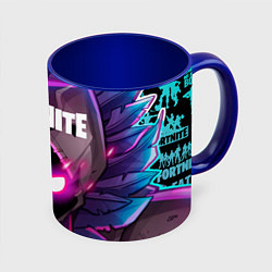 Кружка 3D FORTNITE, цвет: 3D-белый + синий