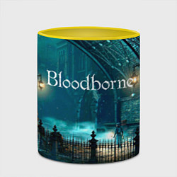 Кружка 3D Bloodborne, цвет: 3D-белый + желтый — фото 2