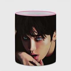 Кружка 3D BTS, цвет: 3D-розовый кант — фото 2