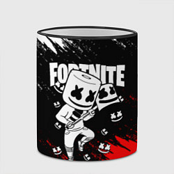 Кружка 3D FORTNITE x MARSHMELLO, цвет: 3D-черный кант — фото 2