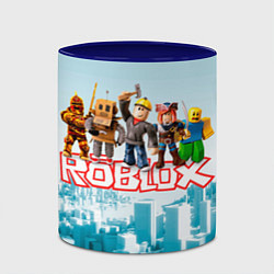 Кружка 3D ROBLOX 5, цвет: 3D-белый + синий — фото 2