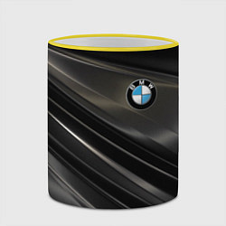 Кружка 3D BMW, цвет: 3D-желтый кант — фото 2