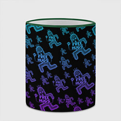 Кружка 3D Final Fantasy, цвет: 3D-зеленый кант — фото 2