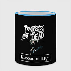 Кружка 3D КИШ, цвет: 3D-небесно-голубой кант — фото 2