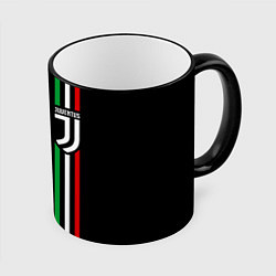 Кружка 3D JUVENTUS, цвет: 3D-черный кант
