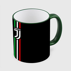 Кружка 3D JUVENTUS, цвет: 3D-зеленый кант