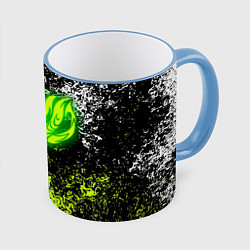 Кружка 3D FAIRY TAIL, цвет: 3D-небесно-голубой кант