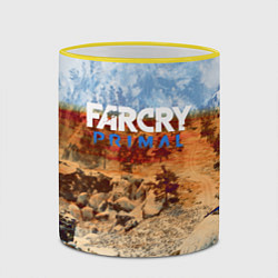 Кружка 3D FARCRY:PRIMAL, цвет: 3D-желтый кант — фото 2