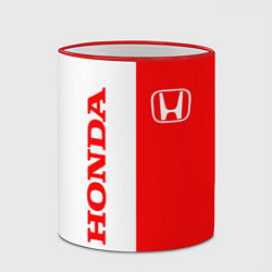 Кружка 3D HONDA, цвет: 3D-красный кант — фото 2