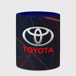 Кружка 3D TOYOTA, цвет: 3D-белый + синий — фото 2