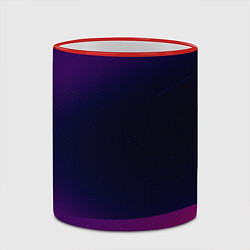 Кружка 3D ABSTRACT, цвет: 3D-красный кант — фото 2