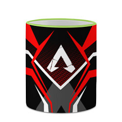 Кружка 3D APEX, цвет: 3D-светло-зеленый кант — фото 2