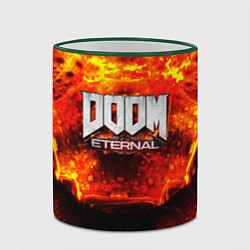 Кружка 3D Doom Eternal, цвет: 3D-зеленый кант — фото 2