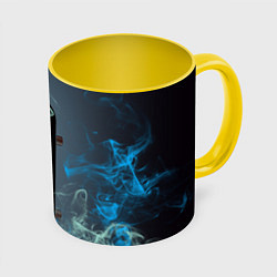 Кружка 3D Its All Ride, цвет: 3D-белый + желтый