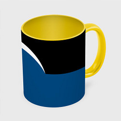 Кружка 3D Russia, цвет: 3D-белый + желтый