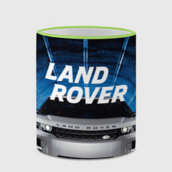 Кружка 3D LAND ROVER, цвет: 3D-светло-зеленый кант — фото 2