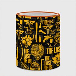 Кружка 3D THE LAST OF US 2, цвет: 3D-оранжевый кант — фото 2