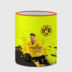 Кружка 3D Марко Ройс, цвет: 3D-оранжевый кант — фото 2