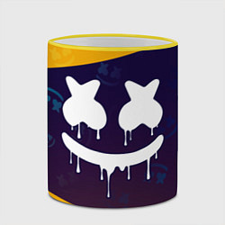 Кружка 3D MARSHMELLO МАРШМЕЛЛОУ, цвет: 3D-желтый кант — фото 2