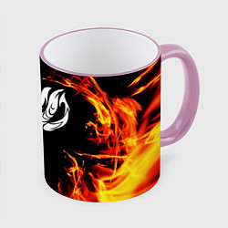 Кружка 3D FAIRY TAIL ХВОСТ ФЕИ, цвет: 3D-розовый кант