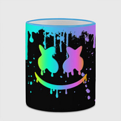 Кружка 3D MARSHMELLO, цвет: 3D-небесно-голубой кант — фото 2