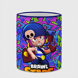 Кружка 3D Penny brawl stars Пенни, цвет: 3D-синий кант — фото 2