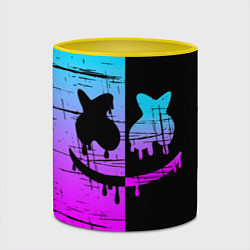 Кружка 3D FORTNITE MARSHMELLO, цвет: 3D-белый + желтый — фото 2