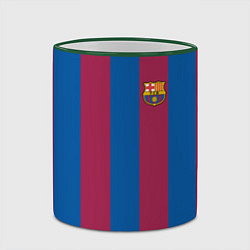 Кружка 3D FC Barcelona 2021, цвет: 3D-зеленый кант — фото 2
