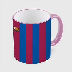 Кружка 3D FC Barcelona 2021, цвет: 3D-розовый кант