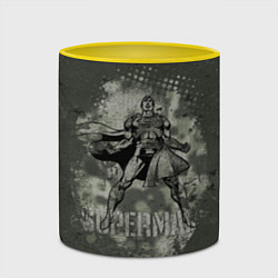Кружка 3D Superman, цвет: 3D-белый + желтый — фото 2