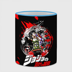 Кружка 3D JoJo Bizarre Adventure, цвет: 3D-небесно-голубой кант — фото 2