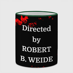 Кружка 3D Directed by ROBERT B WEIDE, цвет: 3D-зеленый кант — фото 2