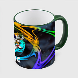 Кружка 3D SONIC TRIO, цвет: 3D-зеленый кант