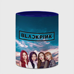 Кружка 3D BlackPink, цвет: 3D-белый + синий — фото 2