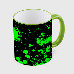 Кружка 3D Death Note, цвет: 3D-светло-зеленый кант