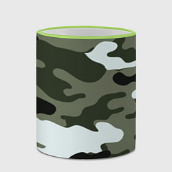 Кружка 3D Camouflage 2, цвет: 3D-светло-зеленый кант — фото 2