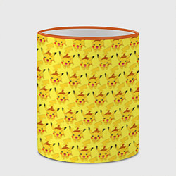 Кружка 3D Pikachu БОМБИНГ, цвет: 3D-оранжевый кант — фото 2