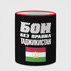 Кружка 3D Бои без правил Таджикистан, цвет: 3D-красный кант — фото 2