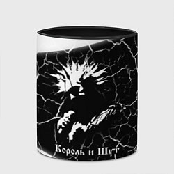 Кружка 3D КОРОЛЬ И ШУТ, цвет: 3D-белый + черный — фото 2