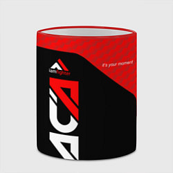 Кружка 3D Iam Fighter Z, цвет: 3D-красный кант — фото 2