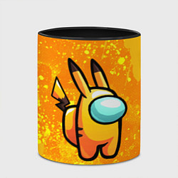 Кружка 3D AMONG US - Pikachu, цвет: 3D-белый + черный — фото 2