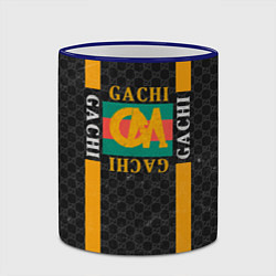 Кружка 3D Gachi Gucci, цвет: 3D-синий кант — фото 2