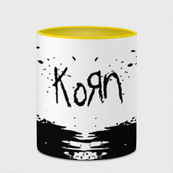 Кружка 3D Korn, цвет: 3D-белый + желтый — фото 2