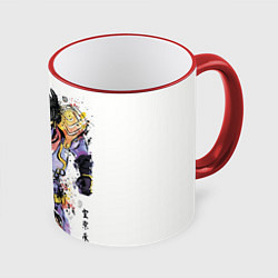 Кружка 3D JOJO, цвет: 3D-красный кант