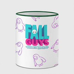 Кружка 3D Fall Guys, цвет: 3D-зеленый кант — фото 2