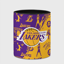 Кружка 3D КОБИ БРАЙАНТ, цвет: 3D-белый + черный — фото 2