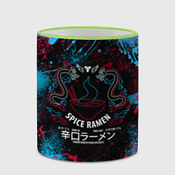 Кружка 3D SPICE RAMEN DESTINY 2, цвет: 3D-светло-зеленый кант — фото 2
